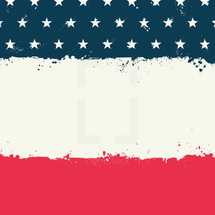 American flag background illustration.