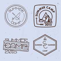 summer camp 2015 badges 
