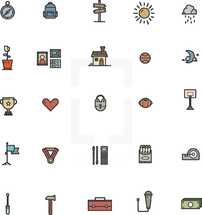 tools and items icons
