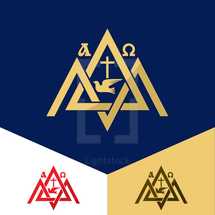 Alpha and Omega logo
