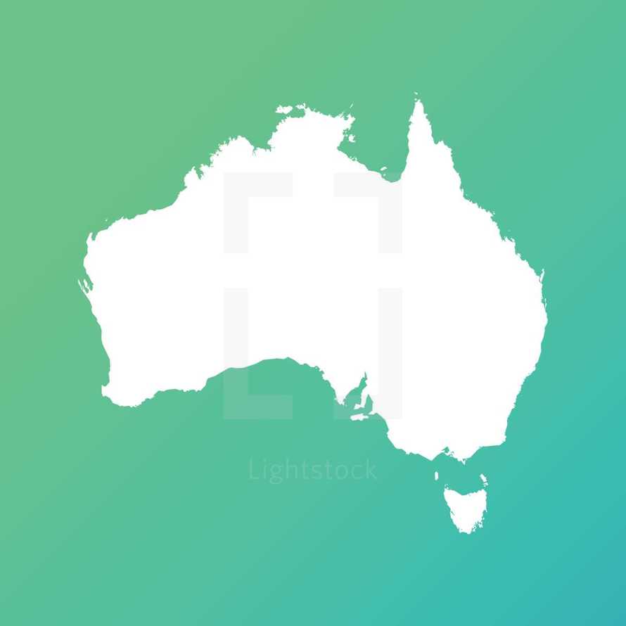 Australia map 