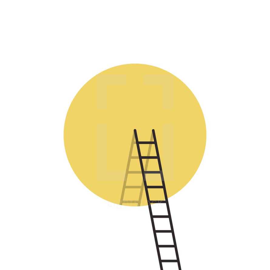 ladder to success.