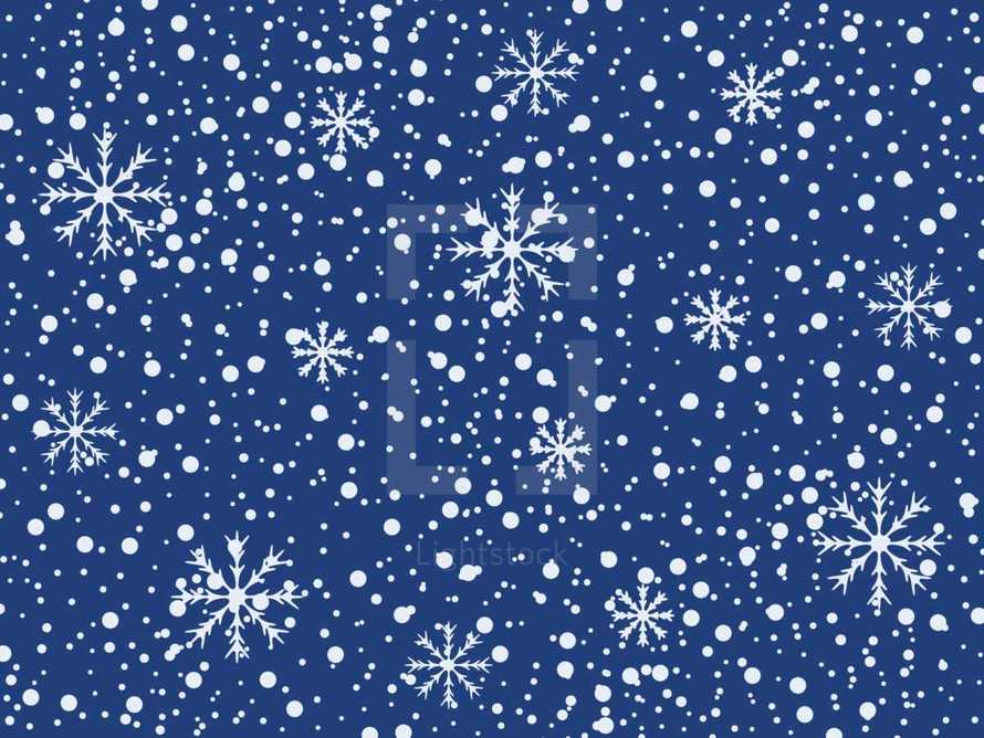 snowflake background 