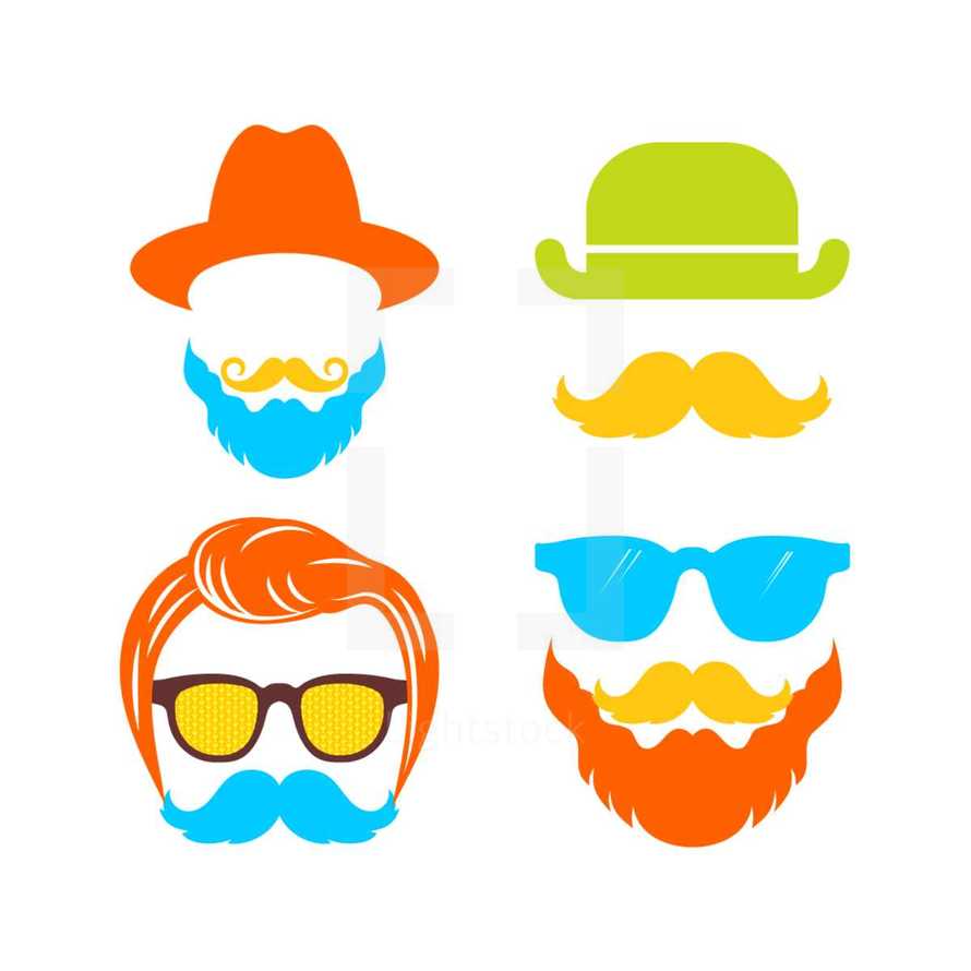 disguises icon stickers 