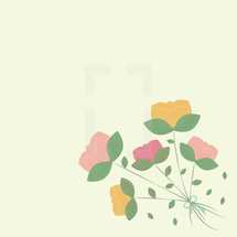 Mother's day flower illustrations.