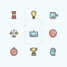 strategy icons 