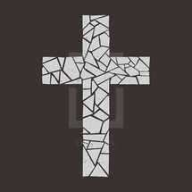 mosaic cross 