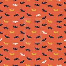 Halloween bat pattern 