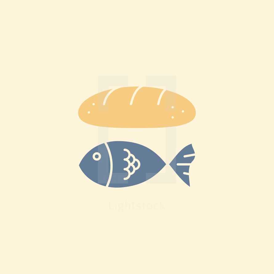 bread and fish 