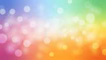 colorful Rainbow Bokeh Background