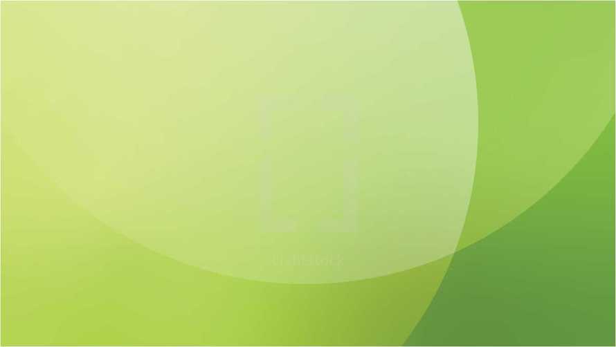 gradient green circles background 