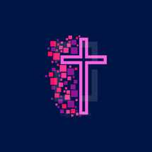 pink cross logo 