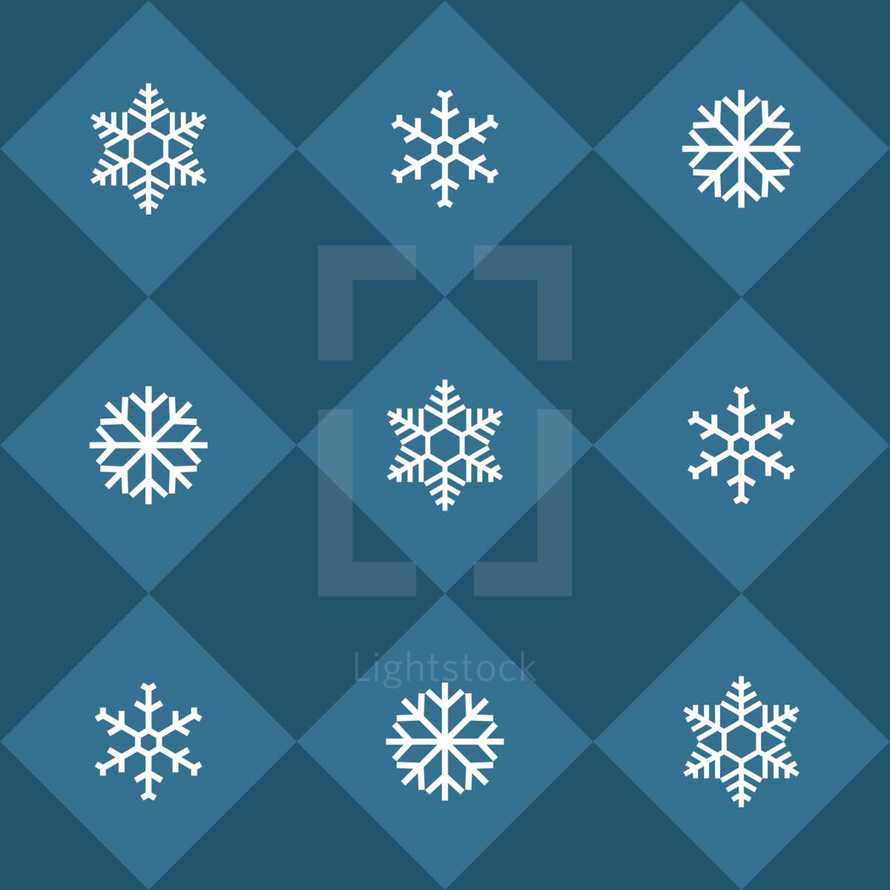 snowflake pattern