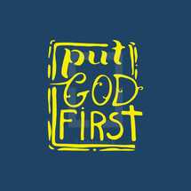 put God first 