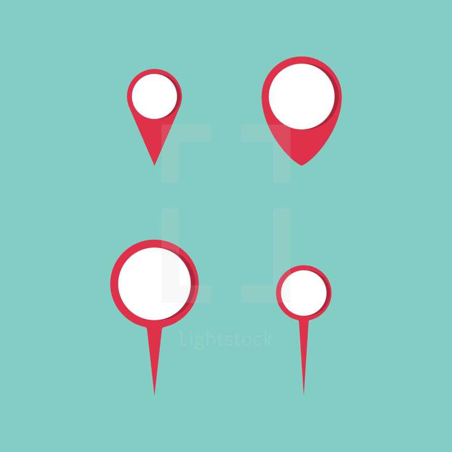 geolocation pin points 