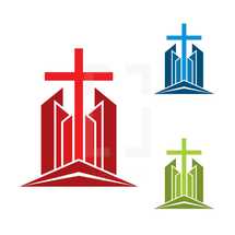altar cross logo