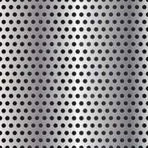 stainless steal punched metal background