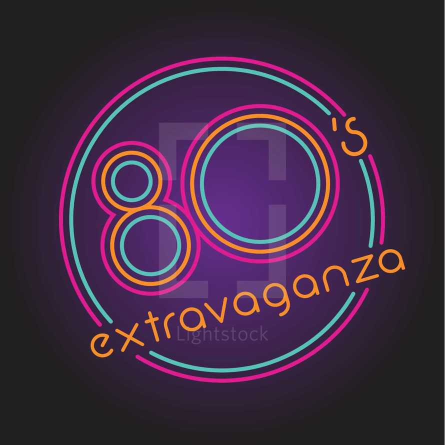 theme party 80's extravaganza 