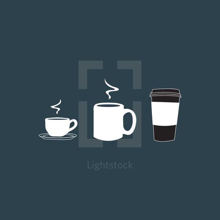 coffee mug illustrations 