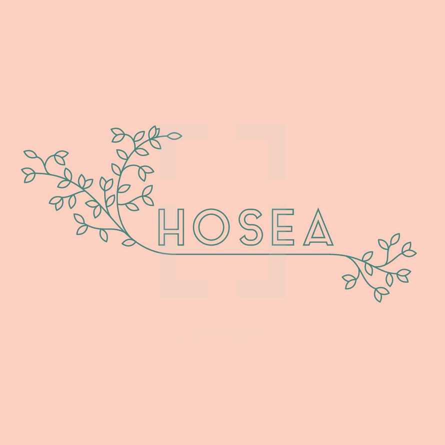 Hosea and branch 
