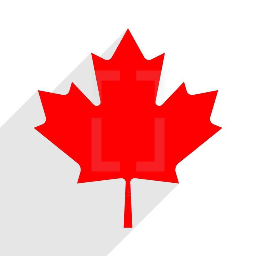 Canada maple leaf 