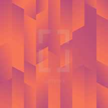orange and pink prismic background 